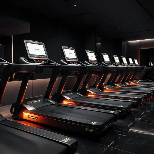 Commercial treadmill