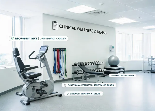 Rehab fitness room