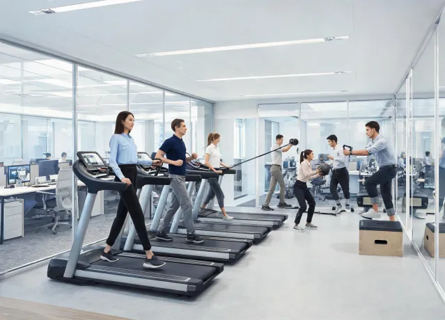 Corporate wellness gym