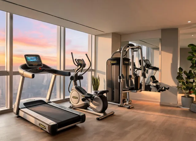 Hotel fitness center